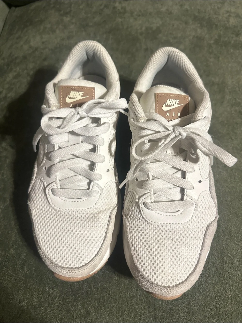 Nike Women’s White and Light Gray Sneakers